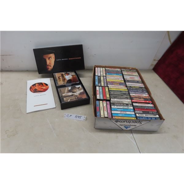60+ Cassettes: Elvis, Beatles, Tom Cochrane, 