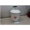 Image 1 : Federal Govt Surplus Field Hospital Chamber Pail WWII -