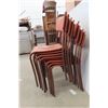 Image 2 : 12 Matching Stacking Chairs 