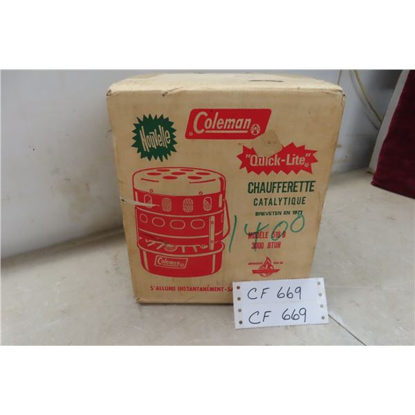 Coleman Quick Lite Catalytic Heater