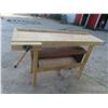 Image 1 : Wood Work Bench 34"x 55"x 20"