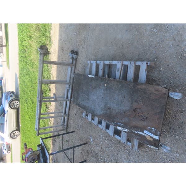 Aluminum Scaffolding with Platform