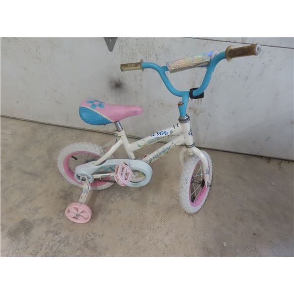 Huffy- Child Pedal Bike with Training Wheels 