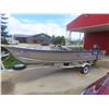 Alumacraft 16' Boat Sunfish with 30HP Yamaha Outboard