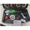 Image 2 : Kawasaki 4 1/2" Angle Grinder with Case + Disc