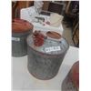 Image 3 : 3 Metal Gas Cans