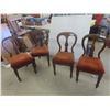 Image 1 : 4x Dining Room Chairs 