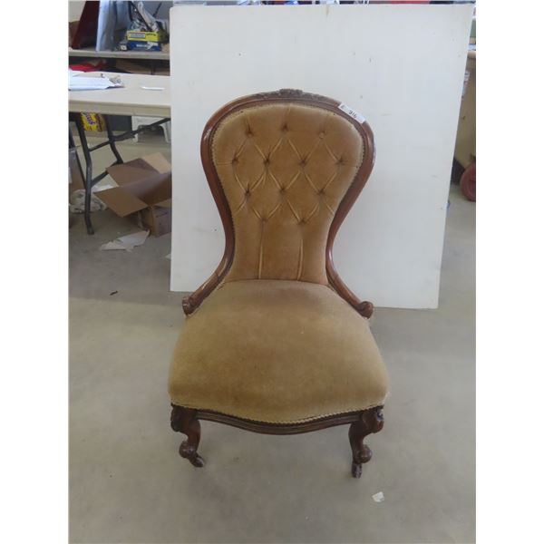 Occasional Button Back Chair