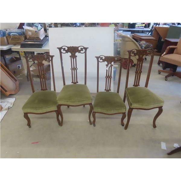 4 Antique Chairs