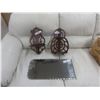 Image 1 : 2 Small Mount Shelves + Mirror 10"x20"