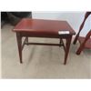 Image 2 : 2 Wooden Stands 1) 28"x10"x13" 1) 17"x22"x14"