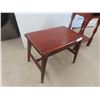 Image 3 : 2 Wooden Stands 1) 28"x10"x13" 1) 17"x22"x14"