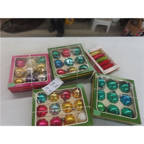 Vintage Christmas Ornaments 