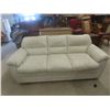 Image 1 : Leather/ Leather Style Couch 79" Wide 