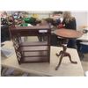 Image 1 : Pedestal Stand  13"x13 1/2" + Wall Mount Shelf 22"x18"x7"