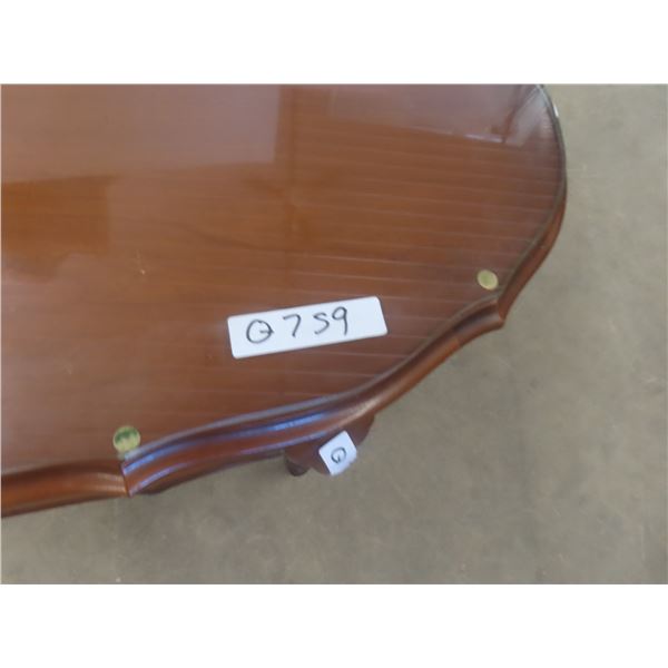 Coffee Table with Beveled Edge