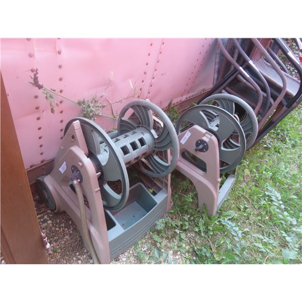 2x Amor Portable Hose Reels