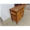 Image 2 : Organizer / Dresser 33"x31 1/2"x15 1/2 -Wood/ Rattan