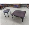Image 1 : Coffee Table 16"x36"x36"+ End Table 21"x28"x22"