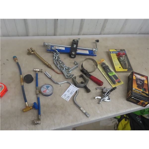 Engine Lift Levellier, Specialty Torches , 6 Function  Analyzer,