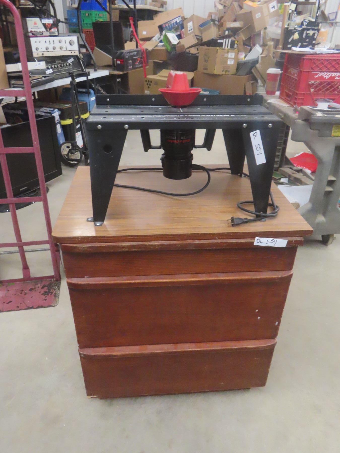 Black & Decker Router + Table 3 Drawer Stand