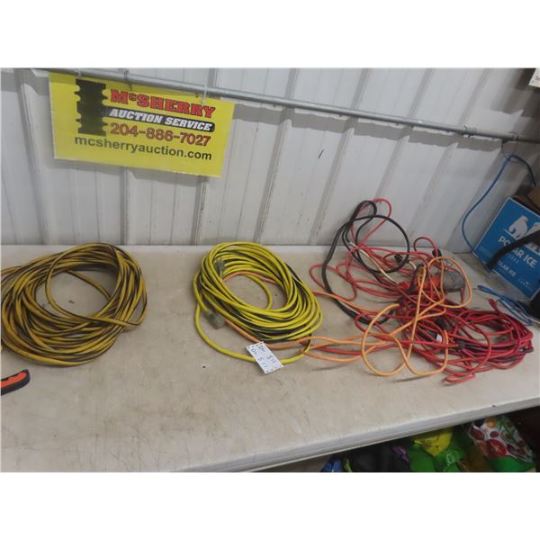 Extension Cords + Trouble Light