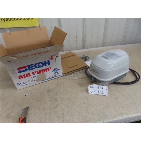 New Sech Air Pump Model SLL-40N2