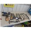 Image 2 : Mastercraft 18V Drill, Hand Saw, Hack Saw, Hammer, Tape Measure