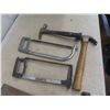 Image 6 : Mastercraft 18V Drill, Hand Saw, Hack Saw, Hammer, Tape Measure