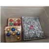 Image 3 : Storage Tub Full of Christmas Décor, Lights, Ornaments