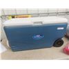 Image 2 : Coleman Extreme Large Rolling Picnic Cooler With Blanket + Cushions 