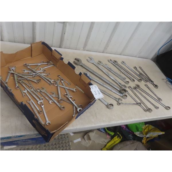 Quantity Wrenches M+S up to 1 3/8 + 36mm