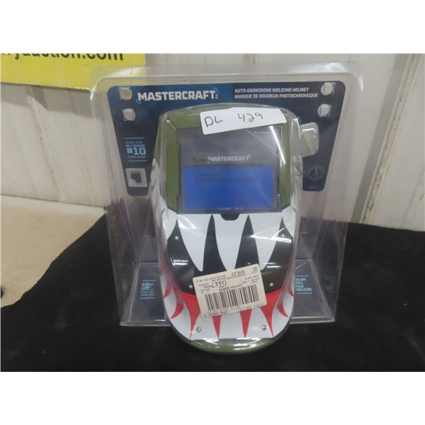 New Mastercraft Auto Darkening Weldin Helmet 