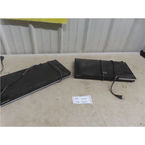 2x Samsung Blue ray Player 