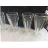 Image 2 : 8 Soda Shop Glasses + Bowls - Vintage 