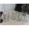 Image 2 : 6x Sherbert Glasses , 4 Vintage Glasses, Glass Ice Bucket 
