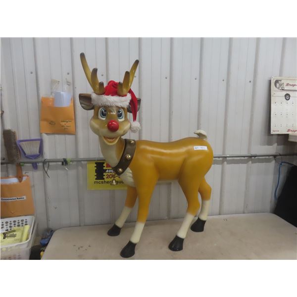 Rudolf Fiberglass Display 45" HGS 31" Long