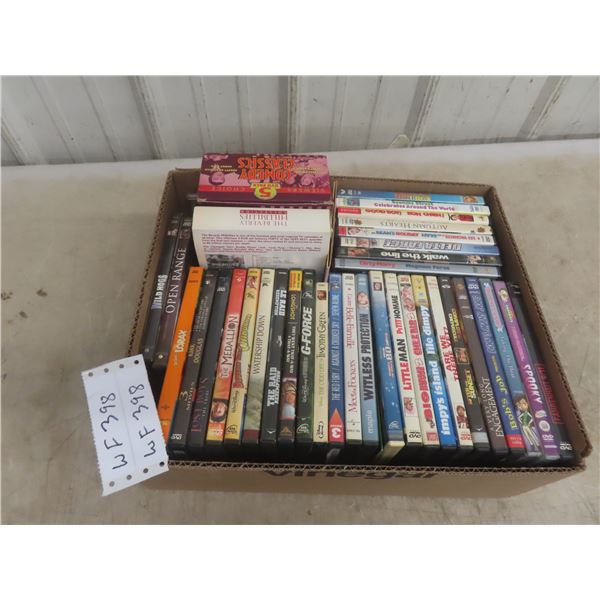 37x DVD Movies + Series 
