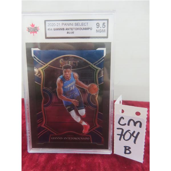 Graded Co Tannis Antetokoumpo Basketball Card
