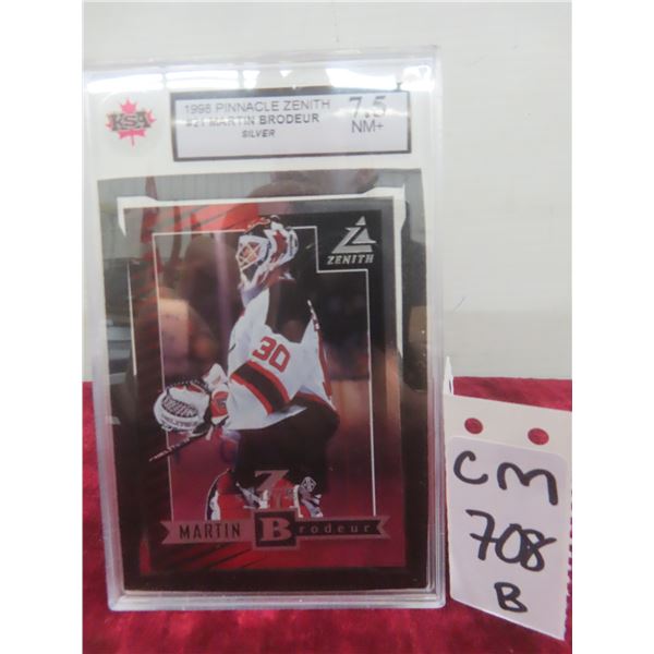 Graded Martin Brodeur New Jersey Devils Card