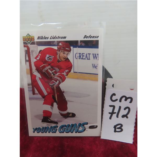 Nichlas Lidstrom Young Guns Rookie Card