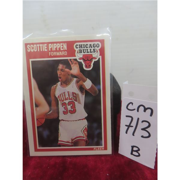 Scottie Pippen Chicago Bulls Basketball Card