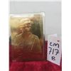 Image 1 : Satchel Paige 1996 Danbury Mint 22kt Gold Card
