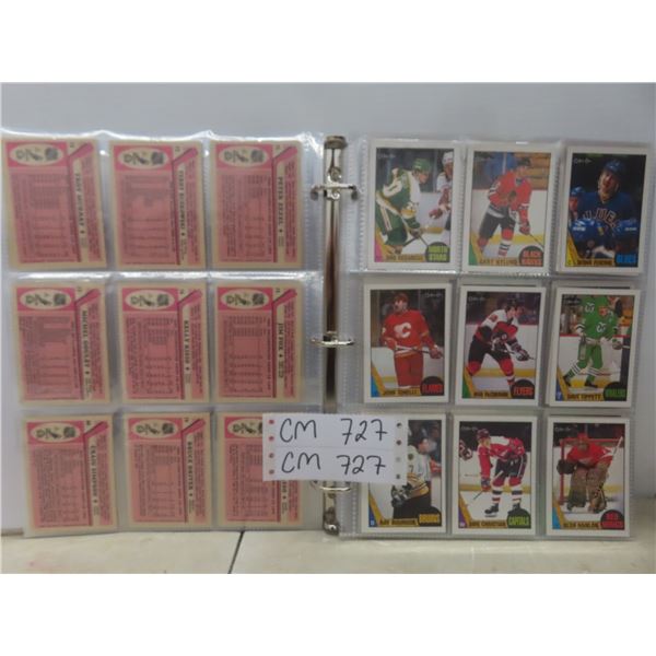 1987-88 O-Pee-Chee 246/264 Cards Partial Set