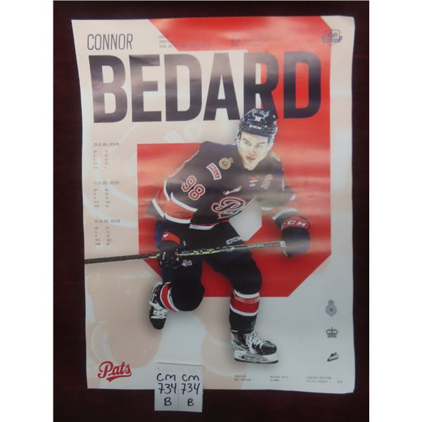 Connor Bedard Regina Pats Poster