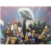 Image 2 : NFL Hall of Fame Quarterbacks Metal Art