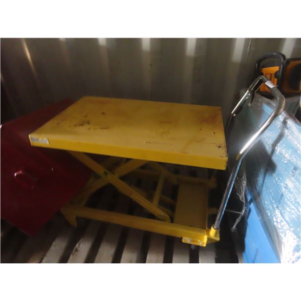 Hyd Crack Lift Plate Cam Dolly Deck 32"x21"