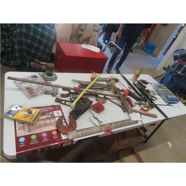 Pliers, Files, Pulley+ Jack, Ball Pin Hammer 