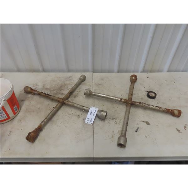 2 Large Tire Wrenches 