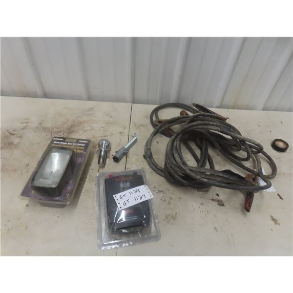 Booster Cables, Ball Hitch, New Eliminater, Haleye- USB